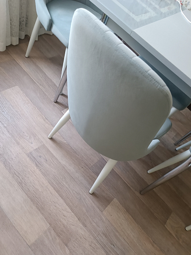 Стул на металлокаркасе Kora green / black фото покупателя 268