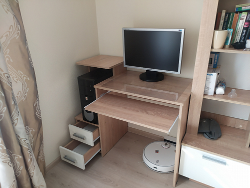 Стол компьютерный Джаз-24 правый венге фото покупателя 38