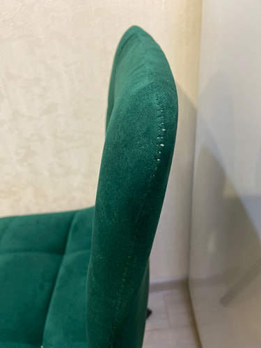 Стул на металлокаркасе Чилли бирюзовый / черный фото покупателя 794