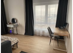 Письменный стол Леон Лофт дуб делано темный / черный матовый фото покупателя 116