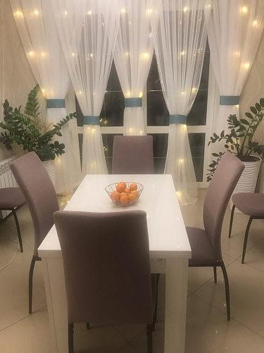 Стул на металлокаркасе Tod light purple / light blue / black фото покупателя 41