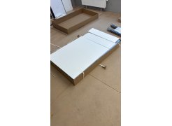 Керамический стол Вилли 140 (200) х 80 белый мрамор alpin white / snow white / белый фото покупателя 2