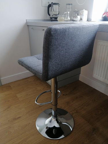 Барный стул Paskal black / chrome фото покупателя 13