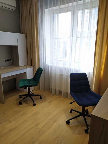 Компьютерное кресло Честер светло-серый / хром фото покупателя 15