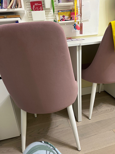 Стул на металлокаркасе Kora gray / black фото покупателя 200