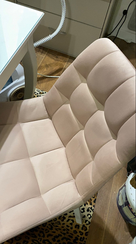 Стул на металлокаркасе Челси морская волна / черный фото покупателя 215