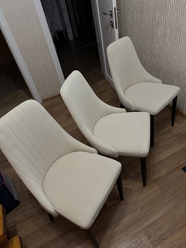 Стул на металлокаркасе Kora gray / black фото покупателя 31