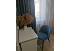 Стул на металлокаркасе Gabi blue / black фото покупателя 815