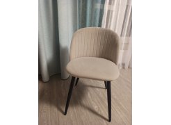 Стул на металлокаркасе Gabi 1 gray / black фото покупателя 312