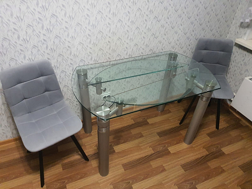 Стул на металлокаркасе Чилли зеленый / белый каркас фото покупателя 580