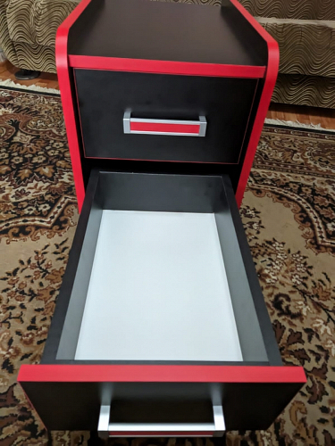 Тумба Ханна черная / красная - Уцененный экземпляр фото покупателя 106