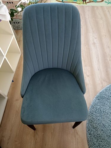 Стул на металлокаркасе Kora black / gray фото покупателя 86