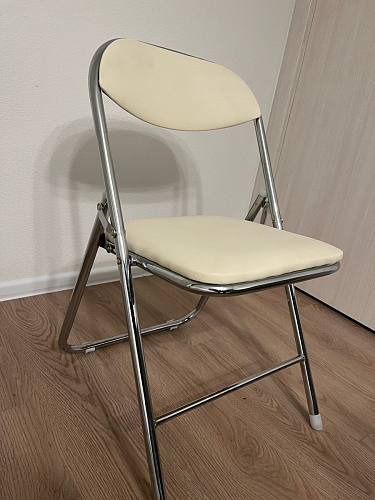 Стул Fold раскладной бежевый фото покупателя 8