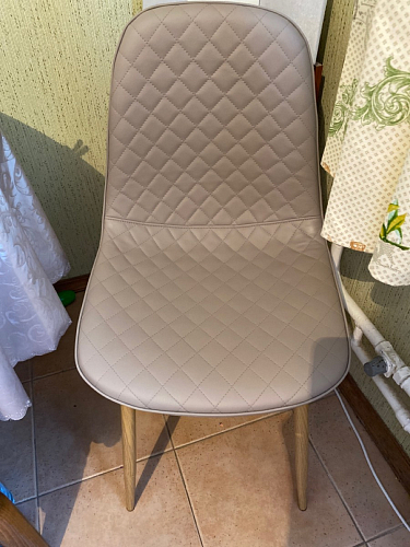 Стул на металлокаркасе Capri blue / white фото покупателя 71