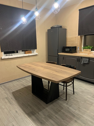 Деревянный стол Эудес 160(205)х90 сабия / черный фото покупателя 28