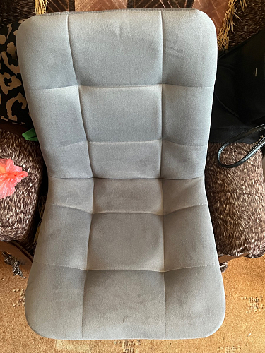 Стул на металлокаркасе Чилли синий / белый фото покупателя 1230