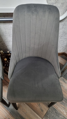 Стул на металлокаркасе Kora white / gray фото покупателя 315