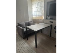 Стол Центавр дуб галифакс / черный матовый фото покупателя 27