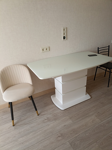 Стул на металлокаркасе Gabi gray / black фото покупателя 741