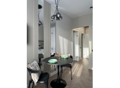 Стол Тулип 90х73 дуб вотан / белый фото покупателя 51