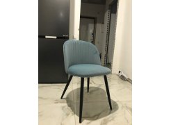 Стул на металлокаркасе Gabi 1 light purple / black фото покупателя 424