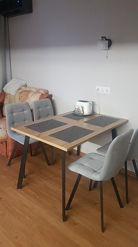 Комплект стульев Чилли 2 шт бежевый / черный фото покупателя 627