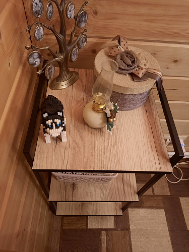 Стеллаж Таймон делано / черный фото покупателя 3