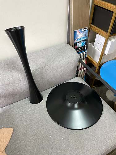 Стол Тулип 90х73 белый мрамор / золото фото покупателя 44