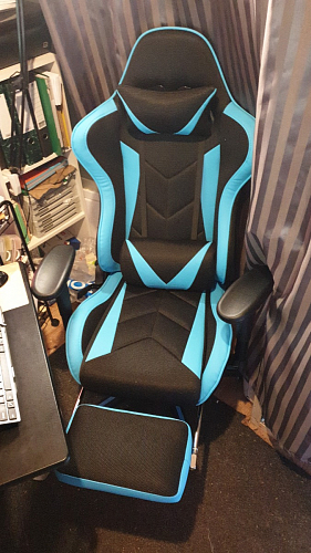 Компьютерное кресло Kano черное / красное фото покупателя 129