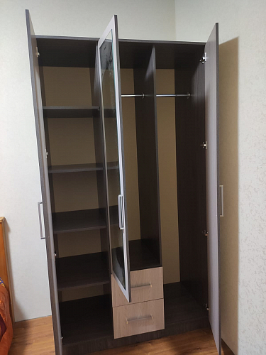 Шкаф трехдверный Фиеста венге / лоредо фото покупателя 1