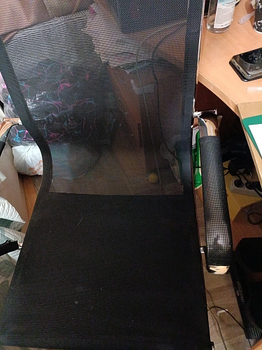 Компьютерное кресло Reus белая сетка / хром фото покупателя 9
