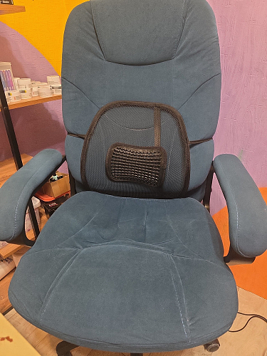 Компьютерное кресло Comfort lux серый фото покупателя 82