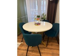 Стул на металлокаркасе Gabi 1 gray / black фото покупателя 636