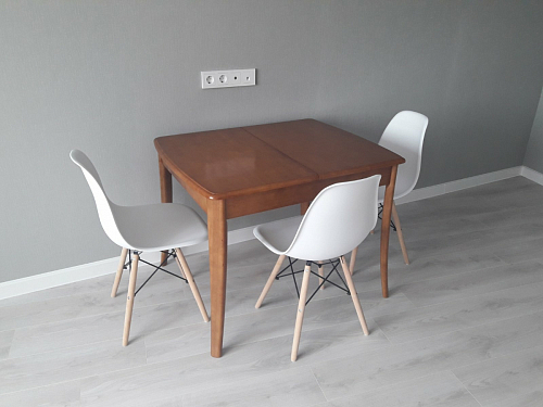 Стул Cindy Eames mod. 001 khaki / natural фото покупателя 314