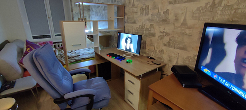 Компьютерный стол КС15 венге / дуб молочный левый фото покупателя 17