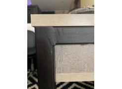 Письменный стол Леон Лофт бетон / черный матовый фото покупателя 32