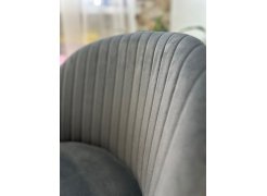 Стул на металлокаркасе Gabi blue / black фото покупателя 347