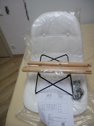 Деревянный стул Kvadro black фото покупателя 6