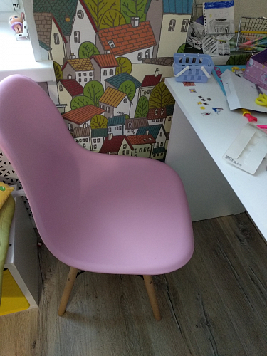 Пластиковый стул Eames PC-015 серый фото покупателя 148