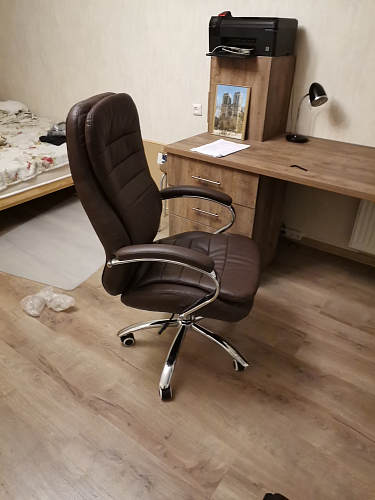 Компьютерное кресло Tomar коричневое фото покупателя 55