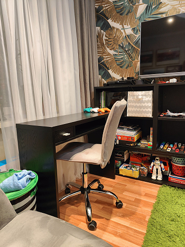 Компьютерное кресло One флок серый 29 фото покупателя 106