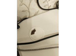 Компьютерный стол Маркос 140х80 голубой / черный фото покупателя 22