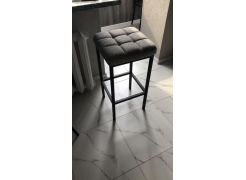 Барный стул Лофт кожзам d1 / черный матовый фото покупателя 252