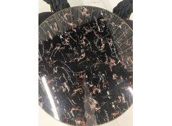 Стол Selina 80х72 black / gold из шоурума 3