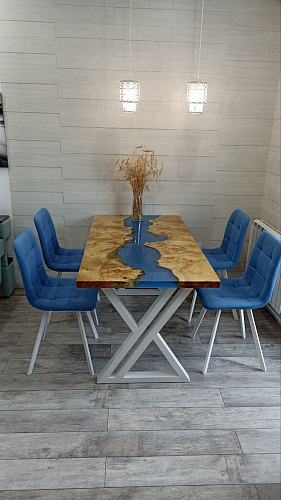 Стул на металлокаркасе Чилли К черный / зеленый фото покупателя 21