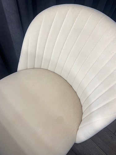 Стул на металлокаркасе Gabi dark beige / black / silver фото покупателя 970