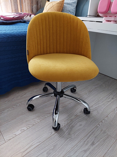 Компьютерное кресло Melody молочное фото покупателя 131