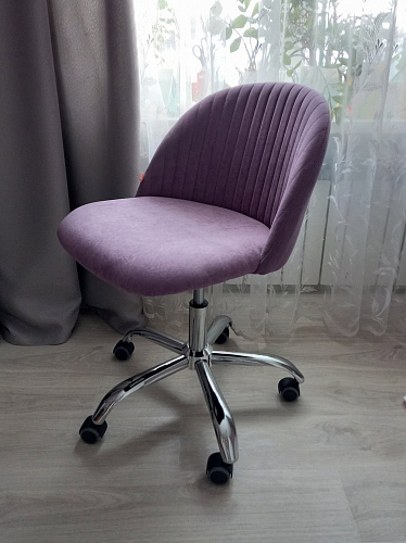 Компьютерное кресло Melody розовое фото покупателя 208