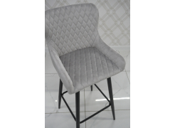 Барный стул Mint light gray / black из шоурума 1