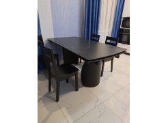 Керамический стол Готланд 180(240)х90х79 вяз скандинавский / золото фото покупателя 11